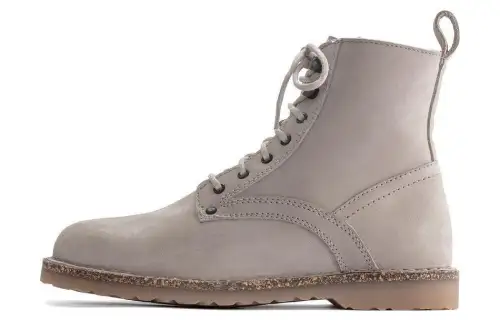 Birkenstock Nubuck Combat Boots Women's Taupe