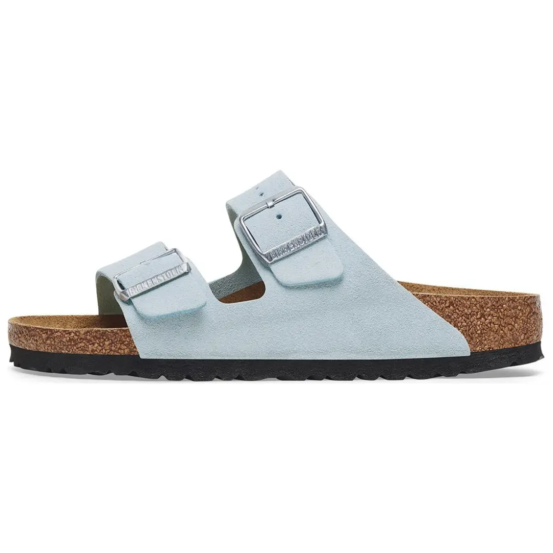 Birkenstock EVA Abrasion Resistant Slide Slippers Women's Light Blue Narrow