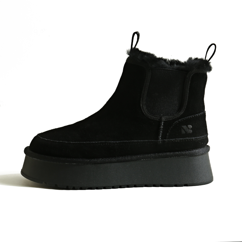 CENTRAL&KITTY Cow Suede Thermal Height Increasing Slip Resistant Thermal Height Increasing Slip Resistant