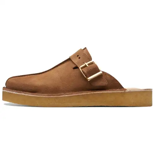 Clarks Closed Toe Slippers Men's Brown