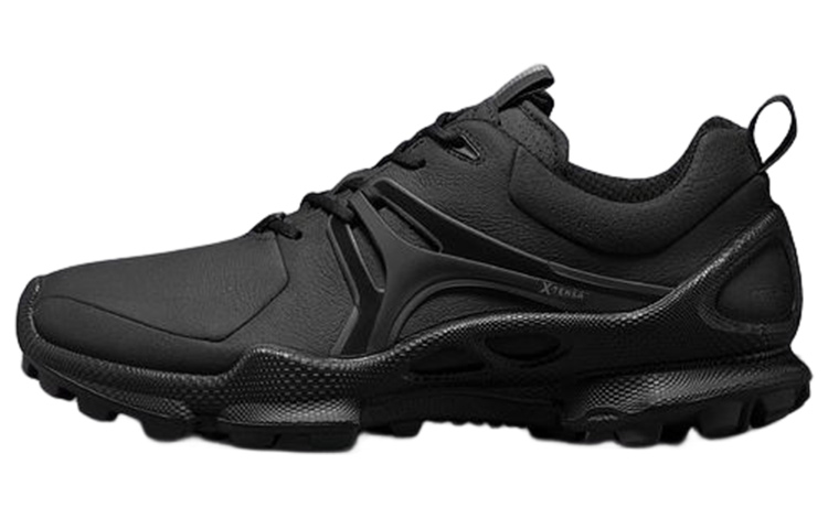 Ecco Biom C Trail Leather Low top Casual Shoes Men's Black