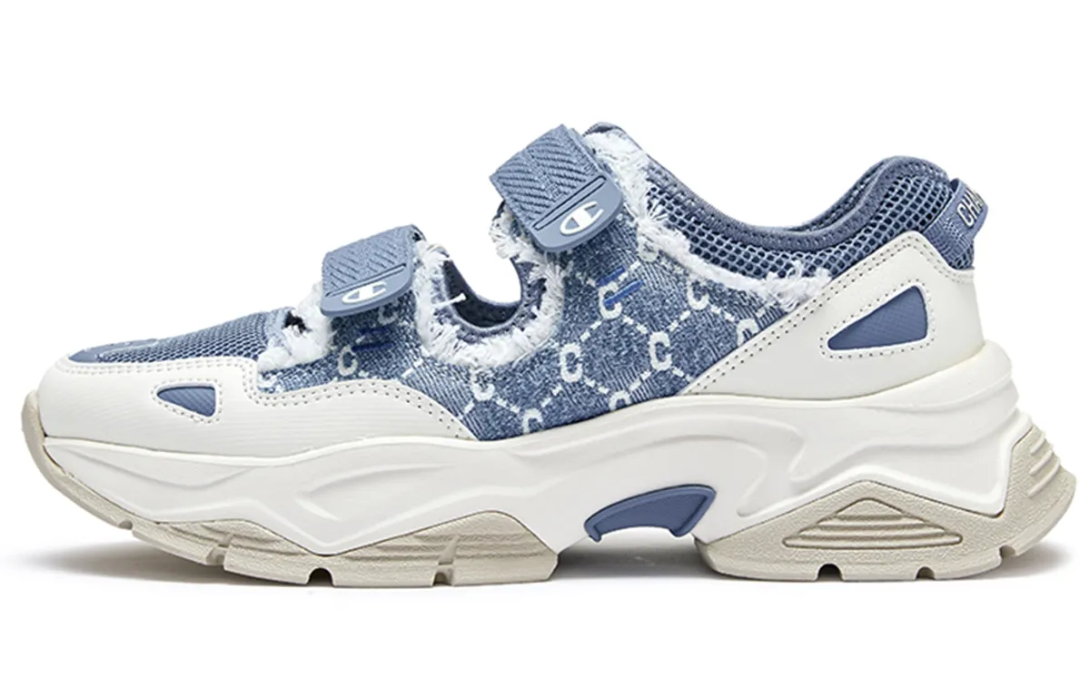 Champion Low top Beach Sandals Women's Marigold Blue/Milk White