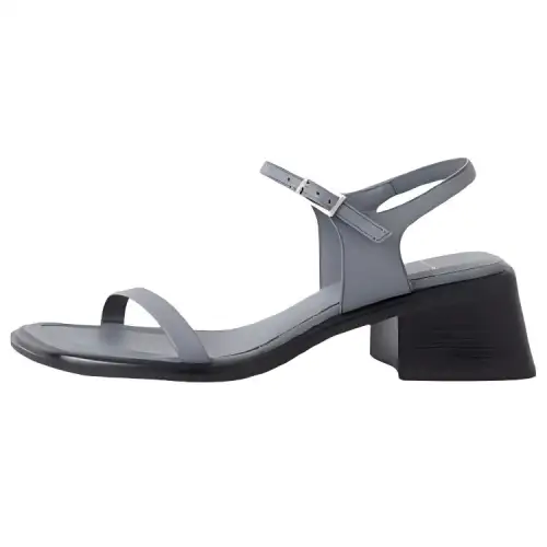 VAGABOND SHOEMAKERS Leather One Strap Sandals 5.3CM Women's Blue Gray