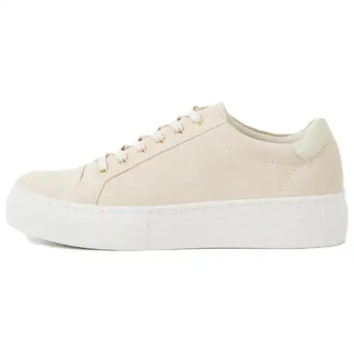 VAGABOND SHOEMAKERS Suede Low top Skateboard Shoes Women's Beige