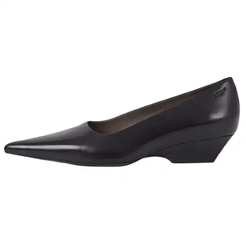 VAGABOND SHOEMAKERS Leather Wedge Heel High Heels 3.5cm Women's Black