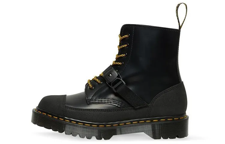 Dr. Martens Dr.Martens 1460 Bex Tech Made In England Leather Lace Up Boots 'Black'