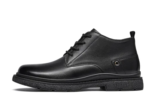 HARSON Combat Boots Men's Black/Brown
