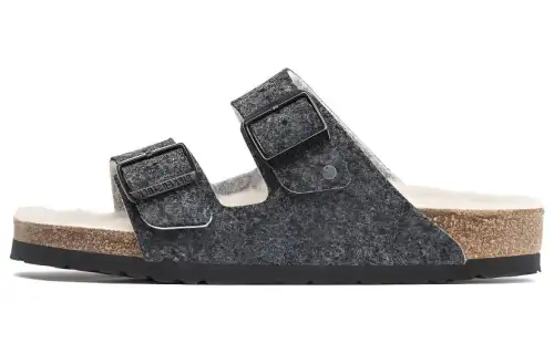 Birkenstock Slip Resistant Slide Slippers Unisex Gray