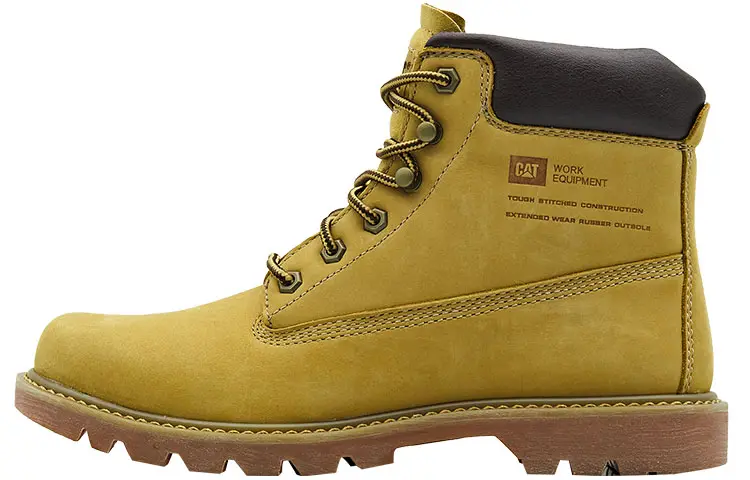 CAT Bruiser 2.0 Collection Crew Outdoor Boots Unisex Yellow