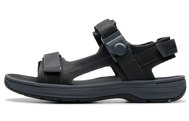 Clarks Beach Sandals Men's Black