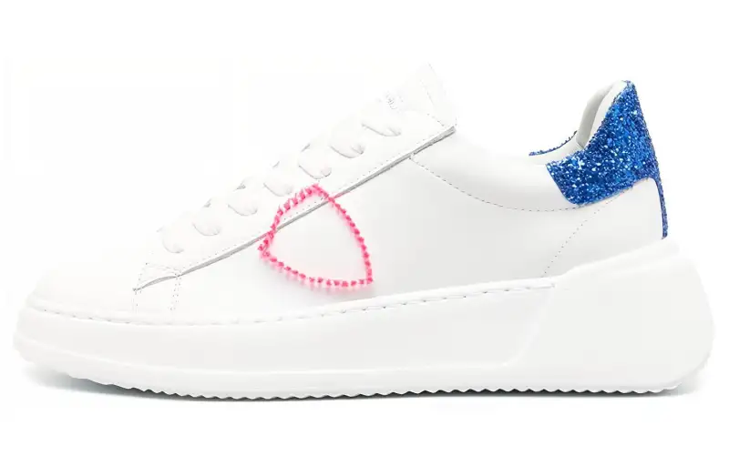PHILIPPE MODEL Paris Tres Temple Low-top Sneakers