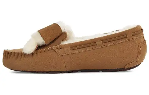 UGG Dakota Fur Bow 'Chestnut' Women's
