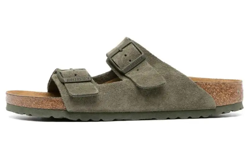 Birkenstock Slide Slippers Unisex Green