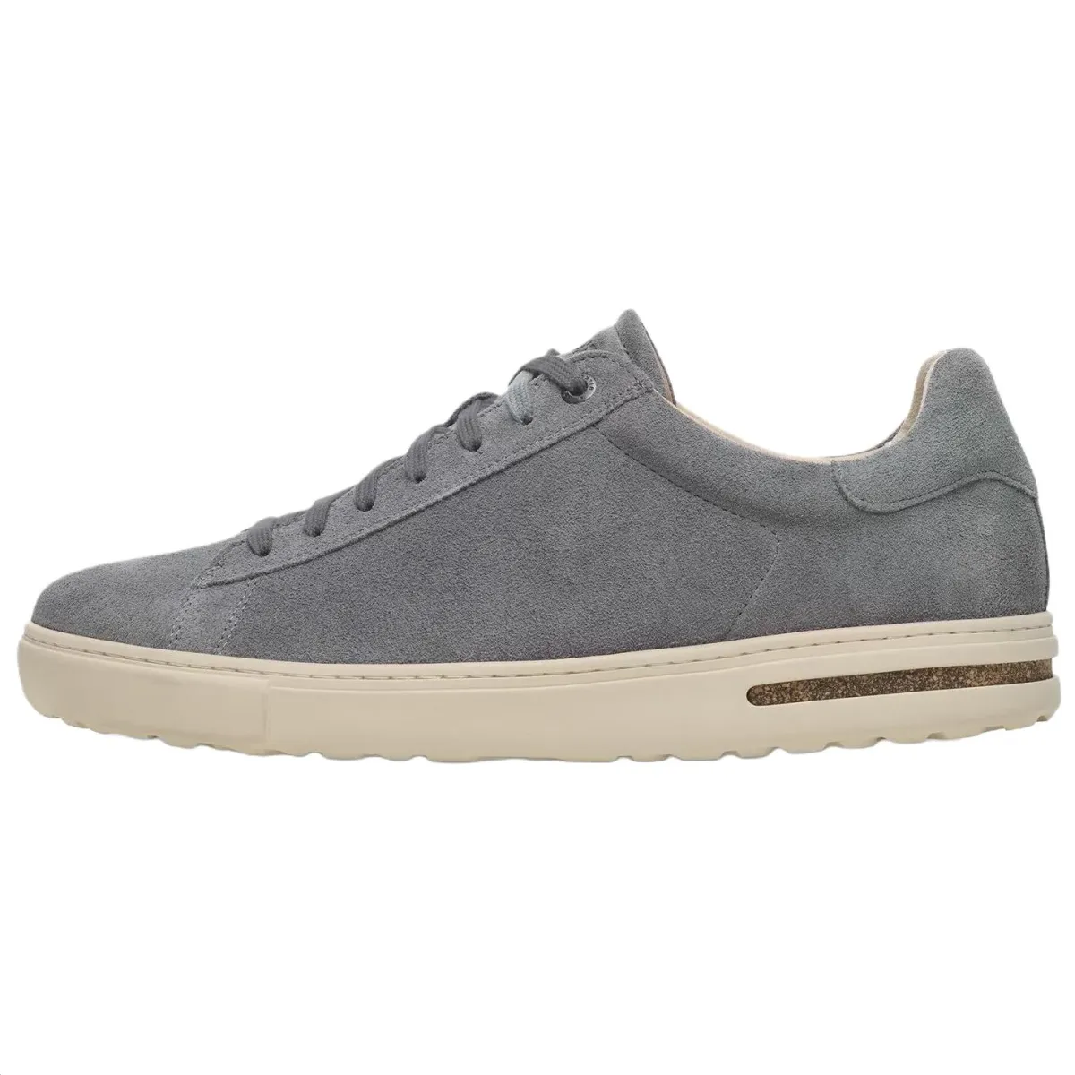 Birkenstock Bend Suede Low top Casual Shoes Unisex Gray Narrow