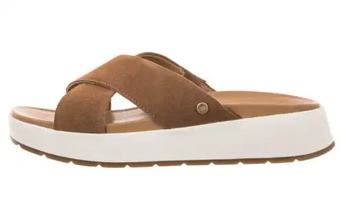 UGG Australia W Emily Suede Stylish Sandal Women's Brown