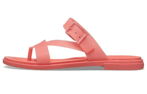 Crocs Tulum Slides 'Translucent Orange' Women's
