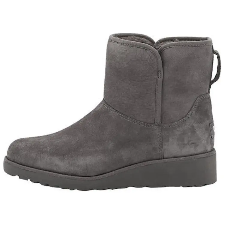 UGG Australia Kristin Suede Thermal Short Snow Boots Women's Gray