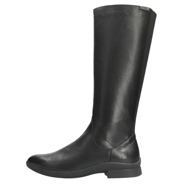 MEPHISTO Ma Feishitu first-layer cowhide solid color side zipper high boots 2cm women's style