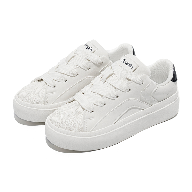 TUOPIN Couple's, Classic Vintage Low top Skateboard Shoes Women's