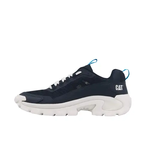 CAT Non slip Lightweight Low top Outdoor Shoes Unisex Navy Blue