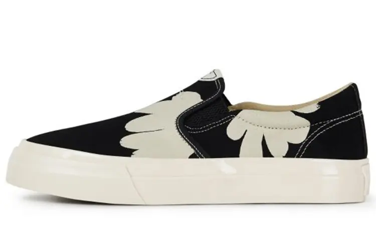 Stepney Workers Club Skateboard Shoes Men's Low Top Black