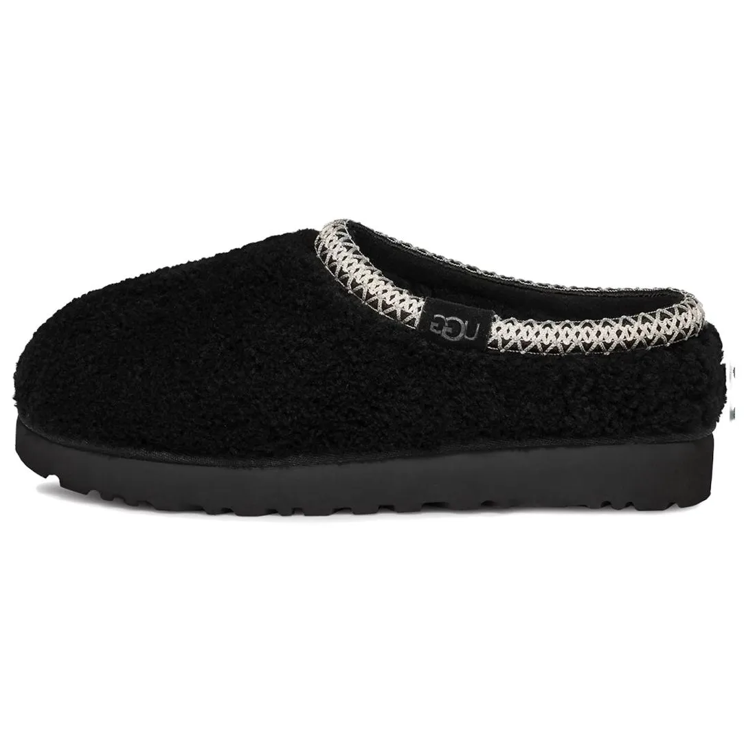 UGG Tasman Maxi Curly Slipper Black Women's