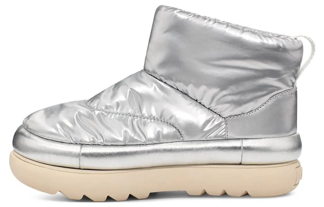 UGG Classic Maxi Mini Boot 'Metallic Silver' Women's