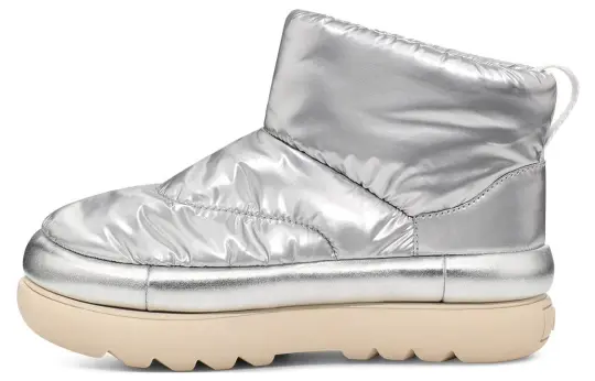 UGG Classic Maxi Mini Boot 'Metallic Silver' Women's