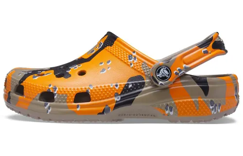 Crocs Classic Clog Clogs Unisex Orange Multicolor