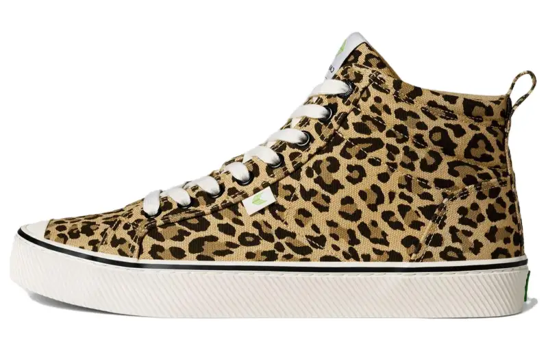 CARIUMA High top Canvas Shoes Unisex Brown