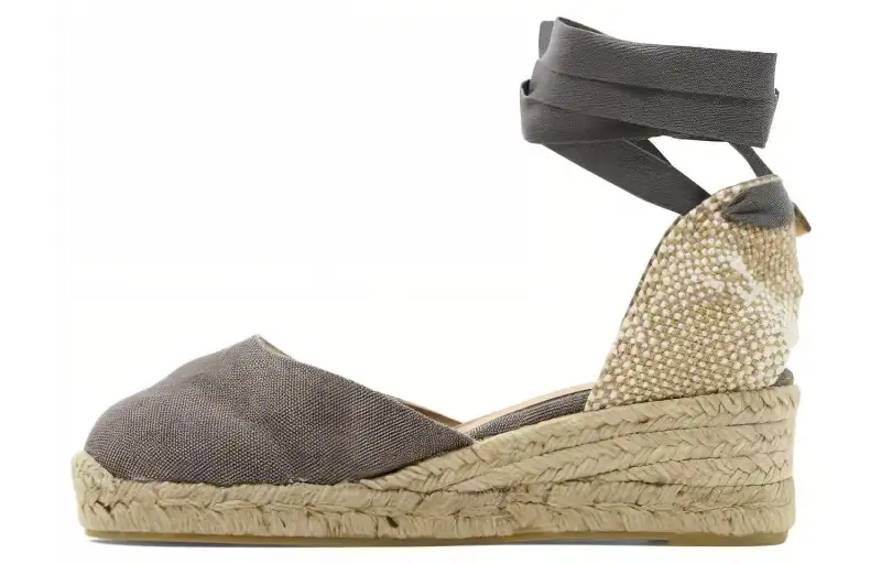 Castañer Wedge Heel High Heels 6.5cm Women's Gray