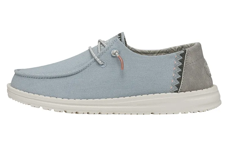 Heydude Women's Casual Shoes Women's Low Top Denim Blue