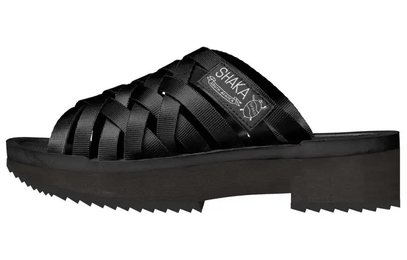 Shaka Slide Slippers Women's Black