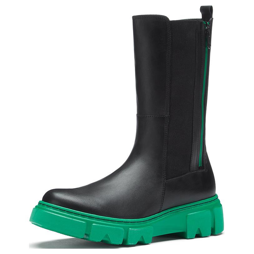 Gabor Cow Leather Crew Chelsea Boots 2cm Women's