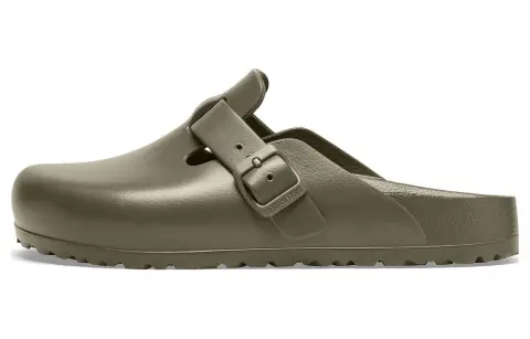 Birkenstock Boston Essentials EVA No Special Function Closed Toe Slippers Unisex Green Regular