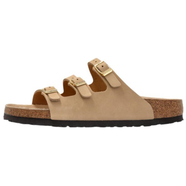 Женские сабо Birkenstock Florida (бежевые)