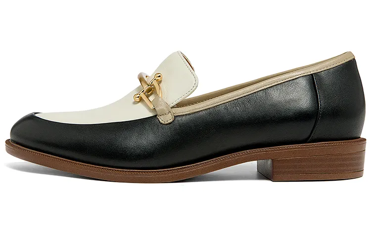 Clarks Chunky Heel Mary Jane Shoes 3cm Women's Black