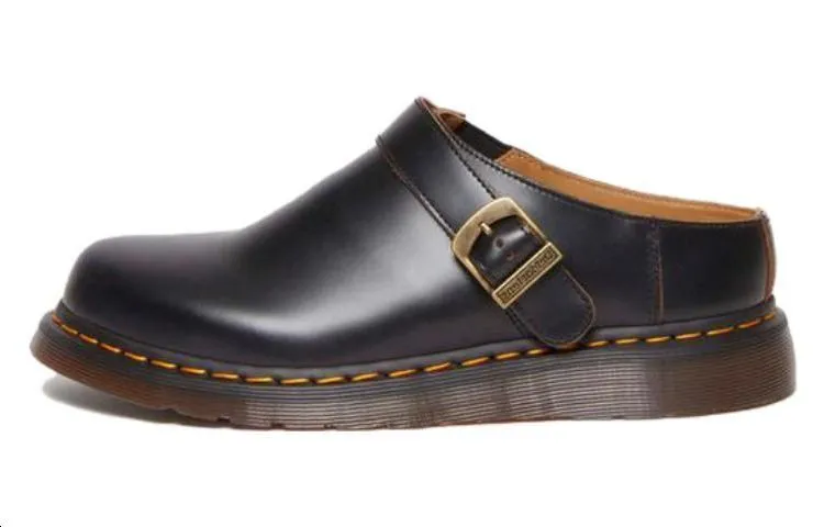 Isham Dr.Martens Vintage Smooth Shoe 'Black'