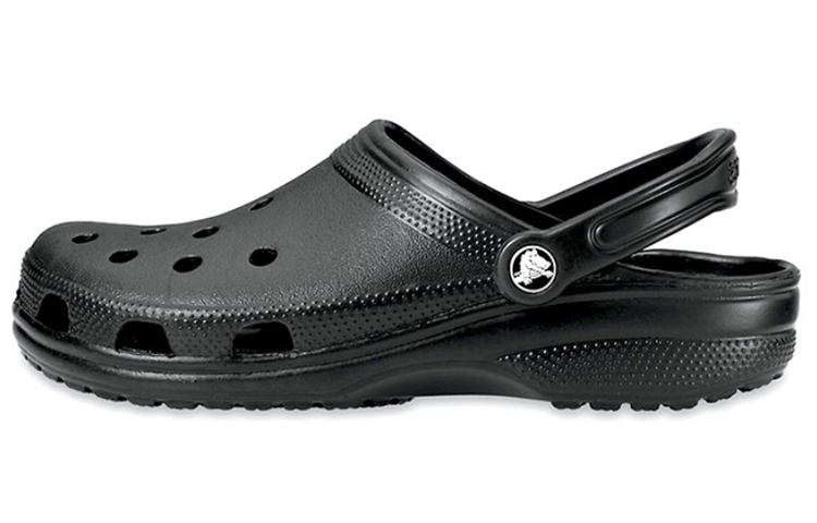 Crocs Classic Clog CLOG Classic Beach Cave Shoes 2cm Men and Women The same black