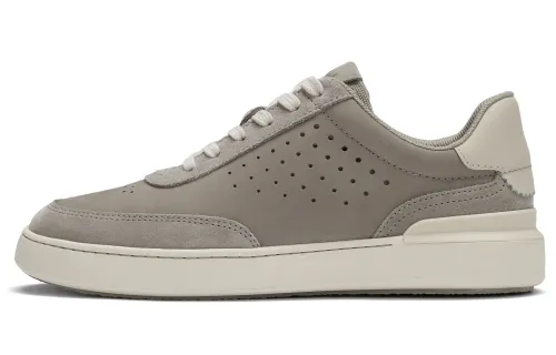 Clarks Slip Resistant Low top Skateboard Shoes Men's Gray
