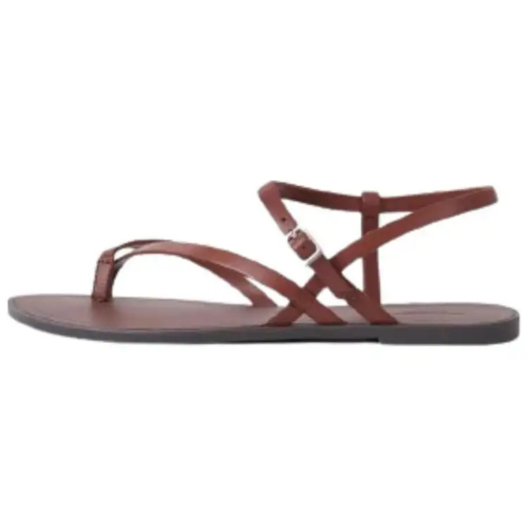 VAGABOND SHOEMAKERS Leather One Strap Sandals Women's Brown
