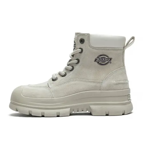 Dickies Cow Split Leather Short Combat Boots Women's