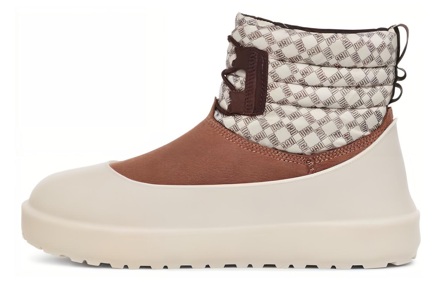 Мужские ботинки UGG Classic Luxe (шагренево-серые)