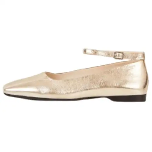 VAGABOND SHOEMAKERS Leather Casual Shoes 1.2cm Women's Gold