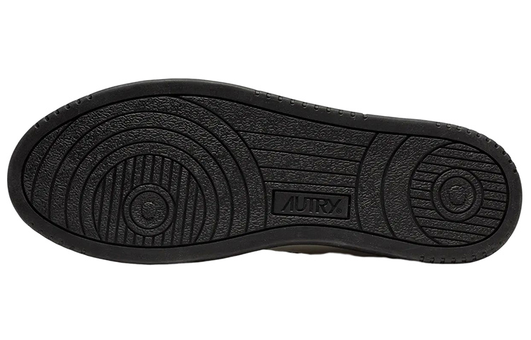 AUTRY Medalist Leather Low Black White