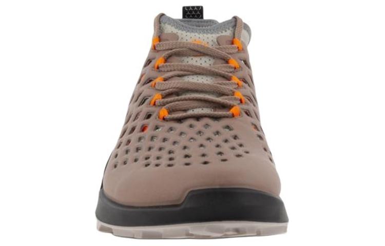 Ecco Leather Low top Running Shoes Men’s Brown