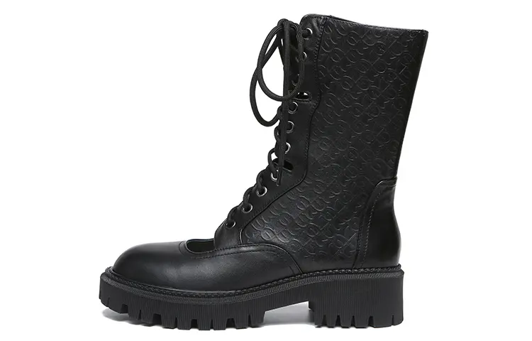EVERAU Combat Boots Women's Black