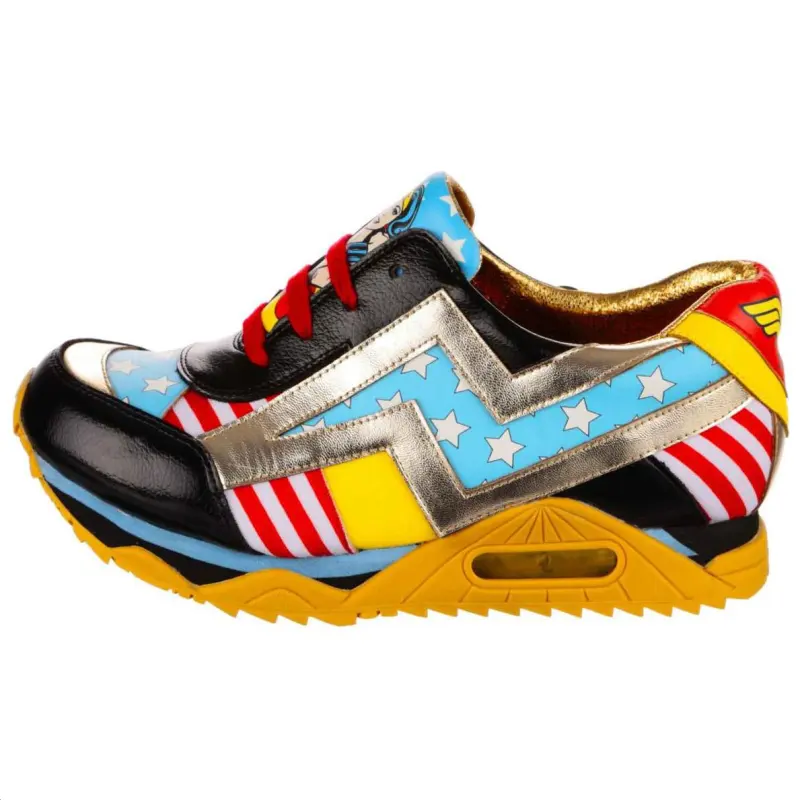 IRREGULAR CHOICE Cushioning Low top Running Shoes Women's Blue
