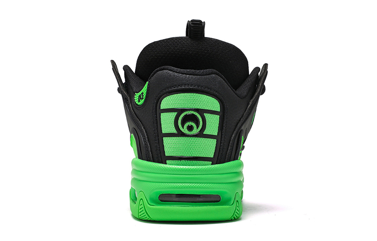 OSIRIS Skateboard Shoes Unisex Low Top Black/Green