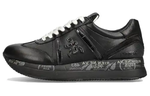 PREMIATA Abrasion Resistant Low top Casual Shoes Women's Black